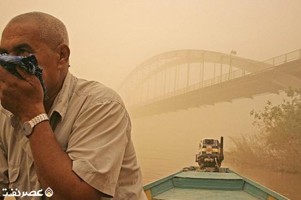 آلودگی هوا خوزستان   - عصر نفت