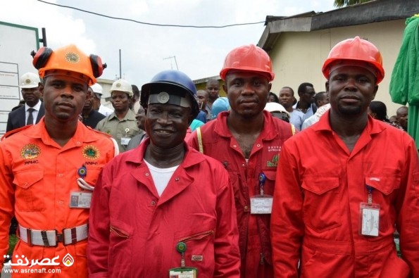 کارگران نفت نیجریه - عصر نفت