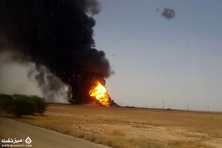 انفجار در خط لوله انتقال نفت خوزستان | میز نفت