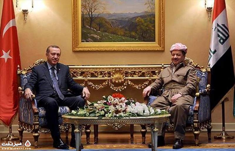 اردوغان و بارزانی | میز نفت